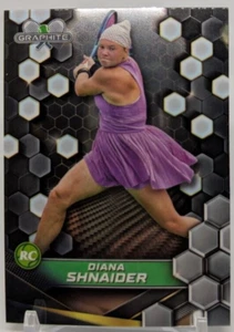 🎾2024 Topps Graphite Tennis Diana Shnaider #171 Rookie RC🎾 - Picture 1 of 3