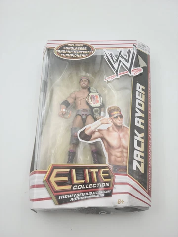 WWE Mattel ZACK RYDER Elite Series 17 Internet Champion Matt Cordona Figure 2012 Cover