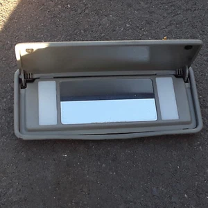 Nice Gray Lighted Sun Visor Mirror Mercedes w123 w126 w124 grey 420 560 sel - Picture 1 of 2