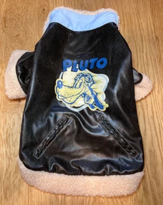 Disney Pets Pluto Lederjacke Pilot Größe L / Large für Hunde/Katzen Vintage - Bild 1 von 8