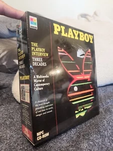 The Playboy Interview- Three Decades  (1994, MPC CD) Windows multimedia -clean - Picture 1 of 3