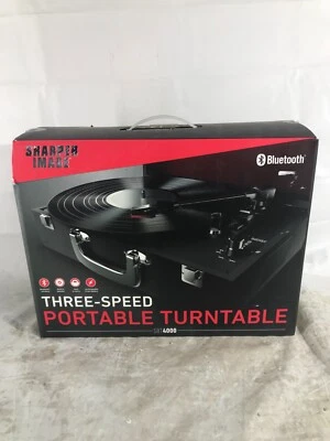 SHARPER IMAGE Three-Speed Turntable SBT4000 - Image 1 of 4