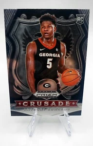 ANTHONY EDWARDS PRIZM CRUSADE ROOKIE CARD GEORGIA RC TIMBERWOLVES 2020 Panini - Picture 1 of 4