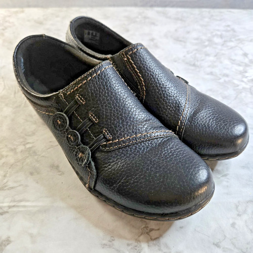 Scarpe mocassini CLARKS "Ashland Effie" donna 8 M in pelle nera