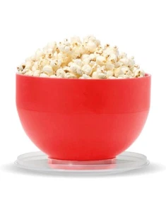 W&P Microwave Silicone Personal Popcorn Popper Maker | Red | Collapsible Bowl... - Picture 1 of 3