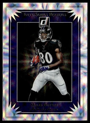 2019 Donruss Elite Series Rookies Miles Boykin Rookie Baltimore Ravens #ESR-26 - Image 1 of 2