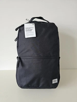 NWT LULULEMON Black Double Zip Tech Canvas Backpack OS - Image 1 of 4