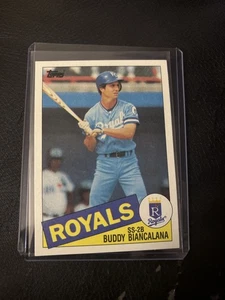 Topps 387 Buddy Biancalana 1985 - Imagen 1 de 2