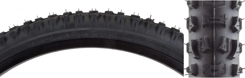 Sunlite Smoke MTB Tire, 24" x 2.1" Black/Black - Image 1 of 1