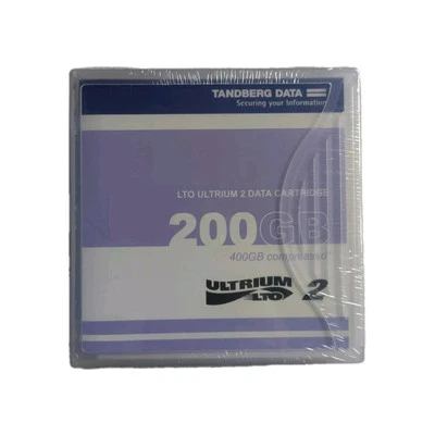 Tandberg Data Datenkassette | LTO Ultrium 2 Data Cartridge 200/400 GB - Bild 1 von 3