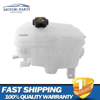 Pressurized Coolant Reservoir with Cap Fits for Chevrolet Silverado 2500 HD - Image 1 of 4