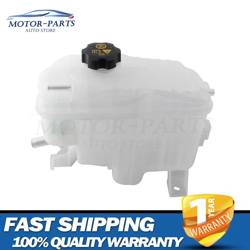 Pressurized Coolant Reservoir with Cap Fits for Chevrolet Silverado 2500 HD - Image 1 of 4