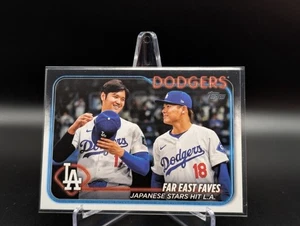 2024 Topps Update SHOHEI OHTANI YOSHINOBU YAMAMOTO #US13 Los Angeles Dodgers - Bild 1 von 2