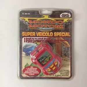 Mondo Motori_ Super Veicolo Special_ LCD Game_ Red_ GiG_ New_ Vintage - Picture 1 of 6