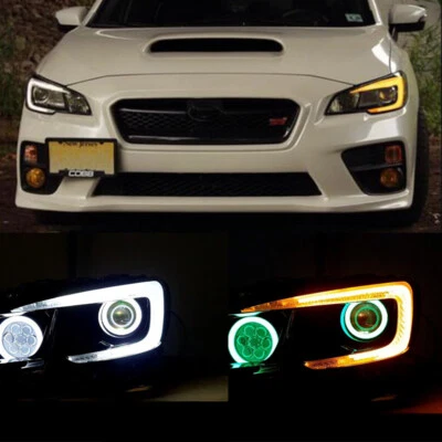 Para Subaru WRX STI 2015-2021 Faro Interruptor LED Placa de Circuito Anillos en C Foto 1 de 4