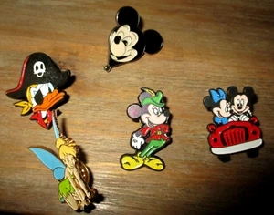 Disney -Ancienne série de pins-Donald, Mickey, fée Clochette. . Email grand feu - Bild 1 von 2