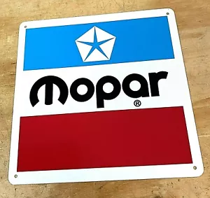 MOPAR 1972 Logo Aluminum Sign 12"x12" - Picture 1 of 1