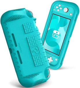 Kinder Hülle für Nintendo Switch Lite 2019 Stoßfest Cover mit 2 Spielkartenfächern - Bild 1 von 14