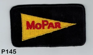 Mopar Negro Dorado De Colección Años 60 Coser en Pach Hemi Gasser Hot Rod Rat Rod Cool - Imagen 1 de 1