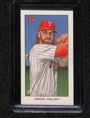 2020 Topps 206 Polar Bear Back Parallel Bryce Harper Print Run 24 SSP FREE SHIP - Image 1 of 2