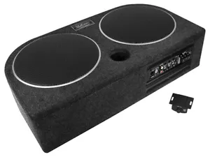 Hifonics VRX82A Doppio 20.3cm 20 CM Attivo Ruota di Scorta Subwoofer Bass Box - Foto 1 di 7