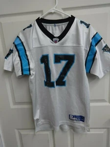 Vtg Reebok NFL Carolina Panthers Jake Delhomme # 17 Football Jersey Youth XL - Picture 1 of 9