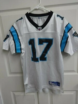 Camiseta de fútbol americano juvenil XL Reebok NFL Carolina Panthers Jake Delhomme # 17 de colección Foto 1 de 4