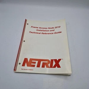 Netrix Frame Access Node 2210 Instrukcja instalacji i instrukcji - Zdjęcie 1 z 1