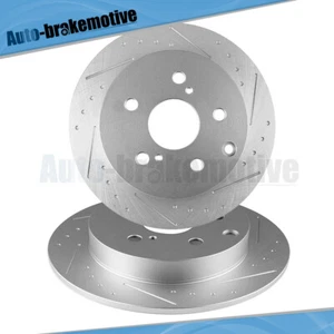 REAR BRAKE ROTORS FITS FOR 2010-2012 LEXUS HS250H 2006-2018 TOYOTA RAV4 - Picture 1 of 12