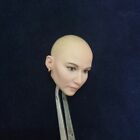 1/6 Scale Female Head Carved Girl Monk Head Sculpt Fit 12'' PHicen  Figure Doll