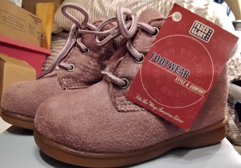 NUEVOS Botines de Senderista Rosa Infantil Niño Pequeño Talla 5-Nuevos con Etiquetas. Lindo! Foto 1 de 2