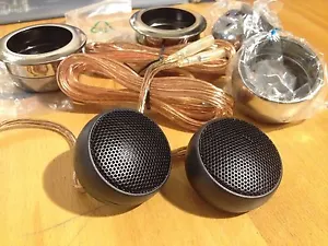 NEXT COPPIA TWEETER CUPOLA 42 mm 160W + TUTTI I SUPPORTI CAVO IN RAME NO ALPINE - Imagen 1 de 1