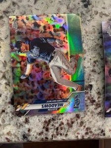 2020 TOPPS CHROME REFRACTOR CARD TAMPA BAY RAYS AUSTIN MEADOWS #113 - Picture 1 of 1