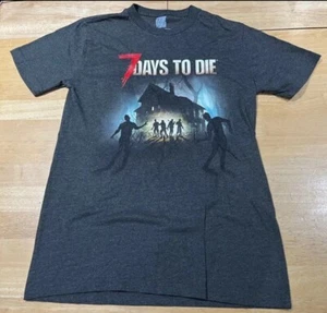 Twitchcon 2023 - 7 Days To Die T-Shirt - Mens Size 4XL Charcoal Gray - Brand New - Picture 1 of 2