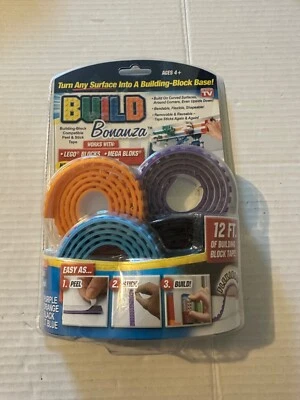 NEW AND SEALED BUILD BONANZA FLEXIBLE PEEL & STICK TAPE - Image 1 of 2