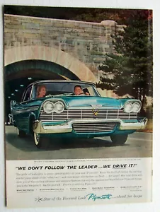 Plymouth Auto Ad 4 Türer 1958 - Bild 1 von 1