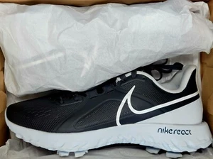 Nike React Infinity Pro Black Platinum Golf Shoes Men Sz 7/Wmns 8.5 CT6620-004 - Picture 1 of 9