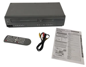 Magnavox DV225MG9 DVD/VCR Combo Player Recorder 4 Head Tested & Working - Picture 1 of 16