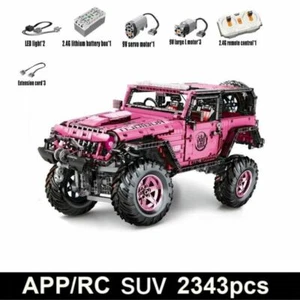 RC Technical Car Mobile SUV Off Road Buggy Truck Building Blocks Bricks Toy Gift - Picture 1 of 11