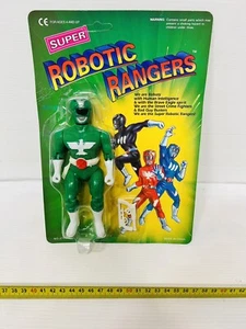 Puissance Rangers Bootleg Robotic Rangers Vert Perfect New - Photo 1 sur 6