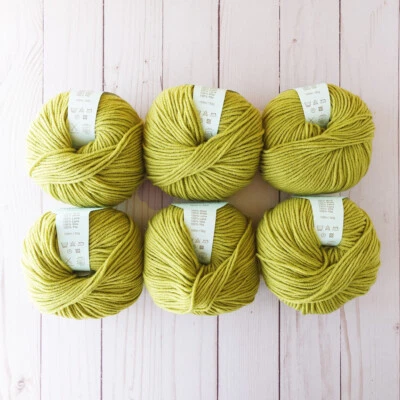 Debbie Bliss Rialto DK ~ Lot of 6 ~ #9 Apple ~ 100% Superwash Wool ~ Very Soft - Image 1 of 4