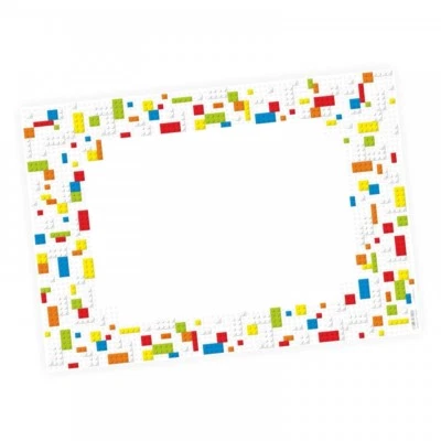 A2 Schreibtischunterlage Legosteine* Bausteine bunt Kinderzimmer bunt Bricks