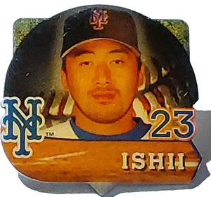 Prendedor de solapa MLBPA New York Mets Kazuhisa Ishii #23 2005 - Imagen 1 de 2