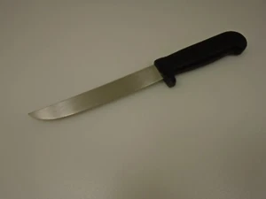 Dexter USA 6 inch Stiff Stainless Straight Blade Boning Knife Black Handle New - Picture 1 of 9