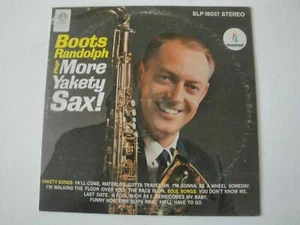 BOOTS RANDOLPH PLAYS MORE YAKETY SAX! VINYL LP 1965 MONUMENT RECORDS WATERLOO EX - Picture 1 of 4
