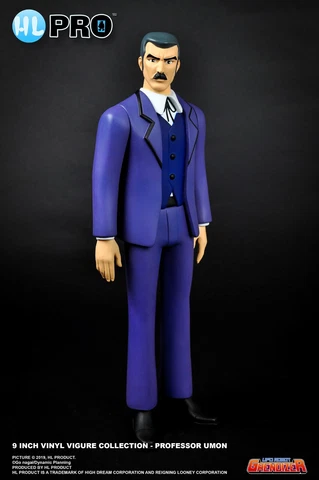 HL Pro Grendizer 9 inch Professor Umon figure Cover