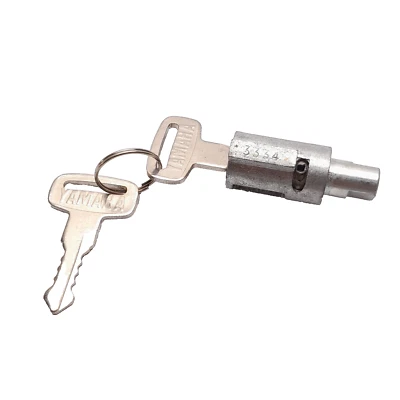 雅马哈 DT100 125 DT250 DT400 RX100 SR185 XT250 转向锁 NOS — 第 1/4 张图片