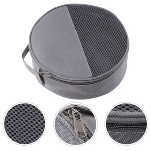 Round Plate Bag Round Dish Container Outdoor Plate Bag Camping Plate Pouch - Picture 1 of 12
