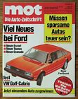 MOT 15/79 Test: VW Golf Cabrio, Datsun Laurel 240,Neu Ford:Escort/Taunus/Granada