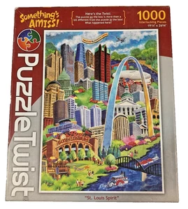 PuzzleTwist St. Louis Spirit- Something's Amiss! 1000 Piece Jigsaw Puzzle - Picture 1 of 1